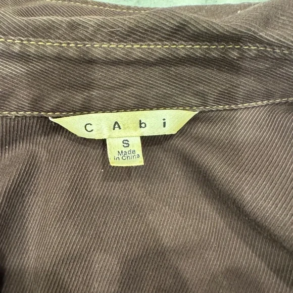 CAbi Denim Button Down Jean Jacket Size Small - Picture 3 of 3